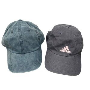 Adams & Adidas Baseball Caps Set Adjustable Cotton/Nylon OS